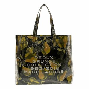 【美品】 MARC JACOBS / マークジェイコブス | REDUX GRUNGE FRUIT TOTE トートバッグ | イエロー/ブラック/ホワイト | レディース