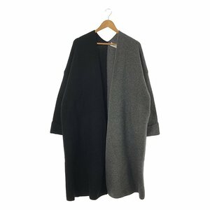 HeRIN.CYE / ヘリンドットサイ | Color block haori カーディガン | F | グレー/ブラック | レディース