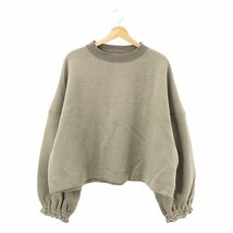 【美品】 SHINYA KOZUKA / シンヤコヅカ | 2023AW | GIANT SWEATSHIRT ジャイアント クルーネックスウェット | M | トープ | メンズ_画像1