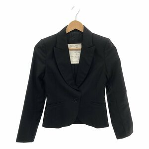 Rick Owens / リックオウエンス | Short Blazers / ショートブレザー / 1B テーラードジャケット / 総裏地 | 38 | ブラック | レディース