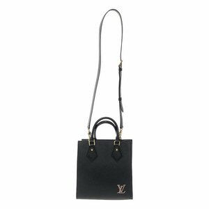 【美品】 Louis Vuitton / ルイヴィトン | M20958 / 2way エピレザー サックプラ BB モノグラム ショルダーバッグ | ブラック