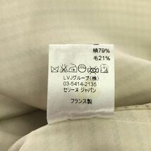 【美品】 CELINE / セリーヌ | 夏 | フィービー期 シルク 千鳥格子 オーバーブラウス トップス | 36 | ベージュ系 | レディース_画像8