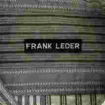 FRANK LEDER / フランクリーダー | ジャガード バンドカラー オーバーシャツ | XS | グレー | メンズ_画像5