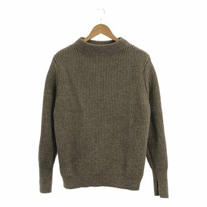 ANDERSEN-ANDERSEN / アンデルセンアンデルセン | CREW NECK / クルーネック ニット プルオーバー | M | ブラウン系 | メンズ