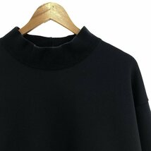 WTAPS / ダブルタップス | 2023AW | MOCK NECK SWEATER POLY.FORTLESS モックネックスウェット | 3 | ブラック | メンズ_画像2