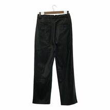 【新品】 The Frankie Shop / フランキーショップ | フェイクレザー 2タック パンツ | M | ブラック | レディース_画像5