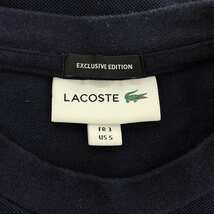 LACOSTE / ラコステ | × UNITED ARROWS 鹿の子 Tシャツ | 3 | ネイビー | メンズ_画像5