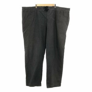 CASEY CASEY / ケーシーケーシー | DANNEMARK PANT コットン デンマーク ワイド イージーパンツ | S | ブラック | メンズ