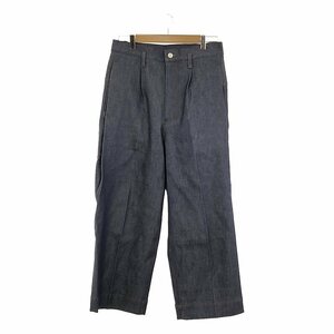 【美品】 SHINYA KOZUKA / シンヤコヅカ | WIDE TAPERED / ワイドテーパードパンツ | S | インディゴ | メンズ