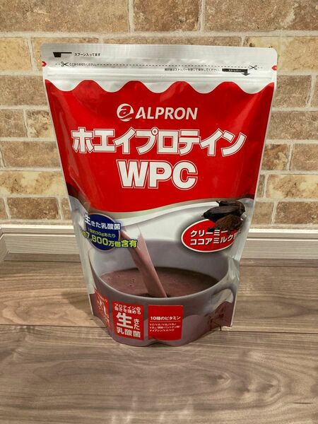 アルプロン ホエイプロテイン WPC 1kg クリーミーココアミルク風味