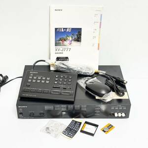SONY Chinese character video titler XV-J777