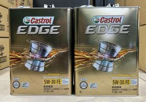 数量限定！！【8L】 CASTROL EDGE 5w30 4L/2缶 API SP/GF-6 CF Performance カストロール エッジ 省燃費 エコ