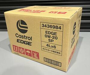 送料込み！カストロール エッジ 0W40 4L×6缶ワンケース API SP A3/B4 CASTROL EDGE ベンツ BMW ポルシェ ルノー WV ガソリン/ディーゼル