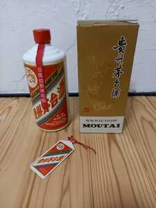 マオタイ 貴州茅台酒 KWEICHOW MOUTAI 中国酒 古酒 重量約1000g 540ml　53% 未開栓