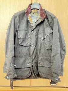 ☆彡1円スタート☆彡 美品！Barbour NATO INTERNATIONAL WAXED COTTON バーブァー ナトー インターナショナル ワックスドコットン MWX1525