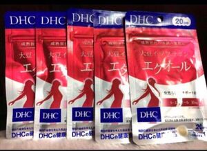 DHC 大豆イソフラボン エクオール 20日分×5個セット