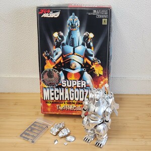 [ rare ] 1/600 super Mechagodzilla The special effects collection⑰ Godzilla VS Mechagodzilla silver plating VERSION Bandai plastic model 