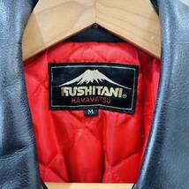 【良品】KUSHITANIクシタニダブル ライダース Mサイズ ブラック レザー メンズ レディース_画像4