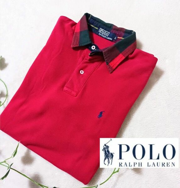 Polo Ralph Lauren◆オールドラルフローレン◆長袖ポロシャツ L