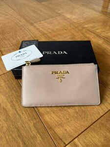 PRADA サフィアーノレザー コンパクトウォレット