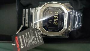 送料無料★GSHOCK カシオ Gショック GMW-B5000D-2JF メンズ ソーラー電波時計 Bluetooth搭載 フルメタル 正規品【美品】