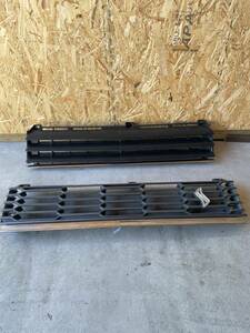 R30 SkylineフロントGrille　GTGrilleRSGrille2個set　DR30 旧vehicle　ジャンク