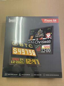 Divoom Pixoo 64 ピクセルアートフレーム ディスプレイ ドット絵 デジタルフレーム 64*64 ピクセルアートピクセルアニメーション