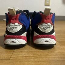 Reebok ／リーボック　インスタポンプフューリー　スニーカー　サイズ25.5cm 1-26037 ブラック　ホワイト　ロイヤルブルー　チェリー　_画像6