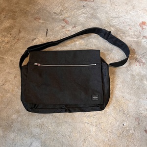 PORTER Porter Yoshida bag сумка "почтальонка" сумка на плечо SMOKY дымчатый сделано в Японии MADE IN JAPAN хлопок серый 592-0658