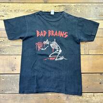 bad brains / バッドブレインズ 両面プリントtee tシャツ hyper ボディ メンズ s相当 ブラック シングルステッチ used_画像1