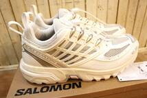 ★新品 SALOMON/サロモン ACS PRO ASCプロ トレイルランニングシューズ ローカットスニーカー メンズ ホワイト 26cm ★_画像4