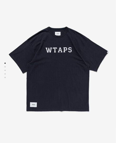 WTAPS 24SS ACADEMY SS COLLEGE NAVY L