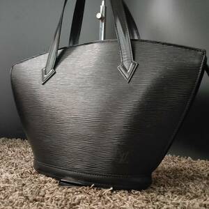 1 иен ~[ превосходный товар ] Louis Vuitton LOUIS VITTON ручная сумочка портфель мужской ручная сумка солнечный Jack epi epi кожа чёрный nowa-ru