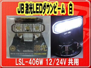 日本ボデーパーツ工業(株）・JB激光LEDダウンビーム 白　12/24V共用■LSL-406W