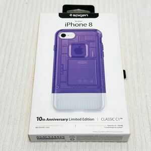 【未使用】 iPhone SE 7 8 シュピゲン Grape グレープ アウトレット品