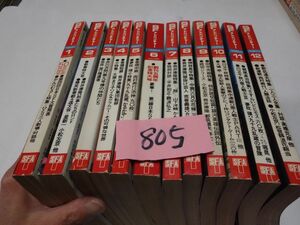 ８０５『ＳＦアドベンチャー１９８４年１２冊』揃い　筒井康隆・都筑道夫・かんべむさし