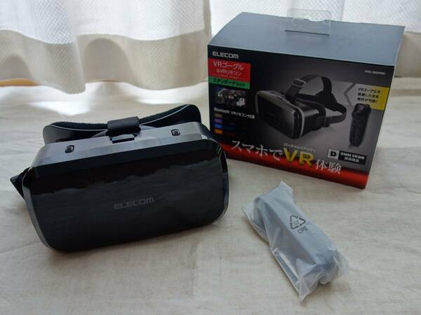 エレコム ELECOM スタンダード VRゴーグル リモコンセット VRG-M02RBK