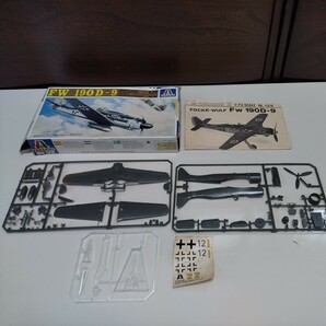 プラモデル イタレリ ITALERI 1/72 フォッケウルフ FW190 D-9 FOCKE WULF 190 D-9 未組み立て（コレクション品放出）の画像2