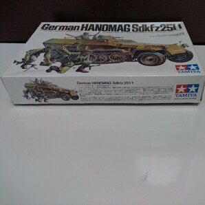 プラモデル タミヤ TAMIYA 1/35 ドイツハノマーク兵員輸送車 Germa HANOMSG Sdkfz251/1 未組み立て（コレクション品放出）の画像8