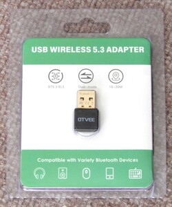 ★送料無料★OTVEE★最新Bluetooth 5.3技術対応Bluetooth USBアダプタ★APX/EDR/LE対応(省電力)★動作確認済★略未使用自宅保管美品★