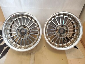 WORK ワーク EWING II 15 InchWheels 7J 4穴 pcd114.3 2本 当時物 R30 R31