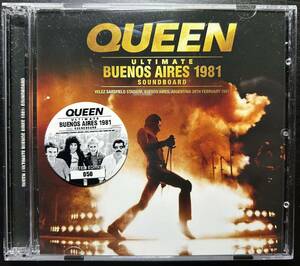 QUEEN Ultimate BUENOS AIRES 1981 Soundboard (2枚組)