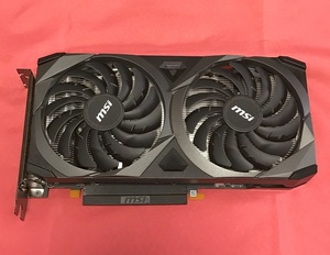 MSI　GeForce RTX 3060 Ti VENTUS 2X 8G OCV1 LHR　中古