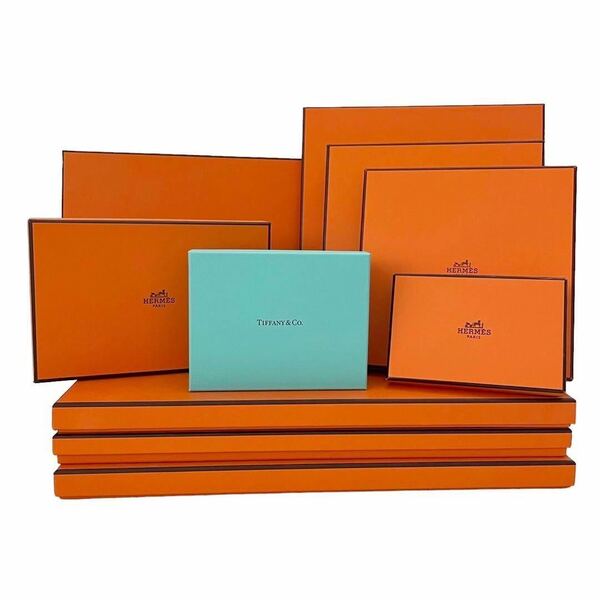 まとめ10点 HERMES エルメス ティファニー 純正BOX 新品購入時の箱