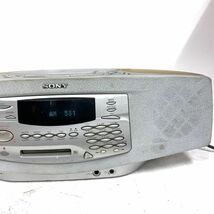 通電 SONY ZS-M35 ソニー ラジカセ ラジオ CD MD オーディオ機器 プレイヤー_画像3