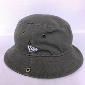 NEWERA ニューエラ バケットハット 帽子 キャップ ハット カーキ グリーン 緑 S M サイズの画像1