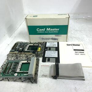 Card Master PCMCIA Card Reader Writer カードマスター PC パソコン 箱 取扱説明書