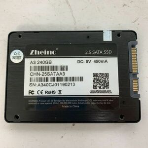 Zheino 2.5インチ SATA SSD A3 240GB