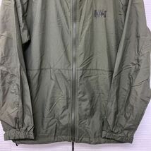 HELLY HANSEN HH ヘリーハンセン S ナイロンジャケット ジャンバー ジップ アウター カーキ 緑_画像3