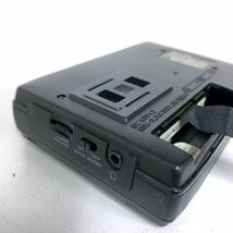 通電　LOGBELLEX　カセットテープ　プレーヤー　ラジカセ　ポータブル　昭和レトロ　ブラック　黒　_画像8